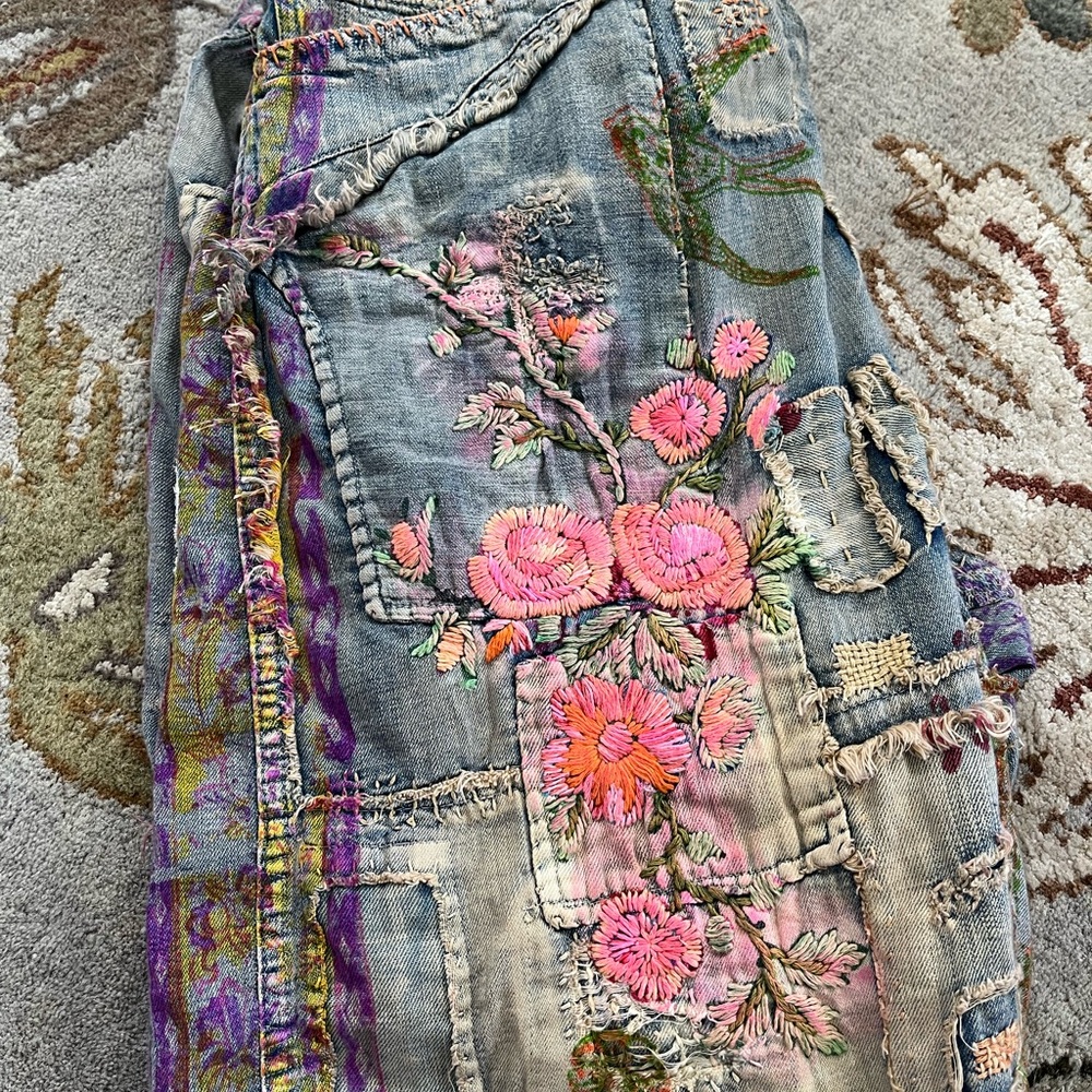 Magnolia Pearl Ladybug Musette denims NWOT - Picture 4 of 6